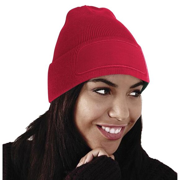 Beechfield Unisex Plain Winter Beanie Hat / Headwear (Ideal for Printing) / Clas - Picture 4 of 4